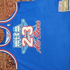 Michael Jordan all-star jersey